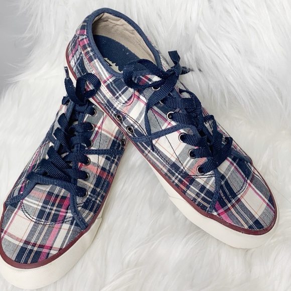 Zealand Shoes - Zealand plaid walking shoe